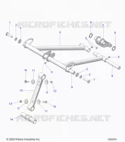 SUSPENSION, FRONT DREHMOMENTARM