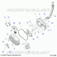 ANTRIEB, CLUTCH COVER AND DUCTING