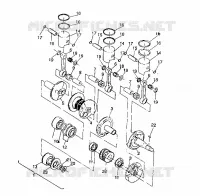 KOLBEN   KURBELWELLE 650 (4921312131037A)