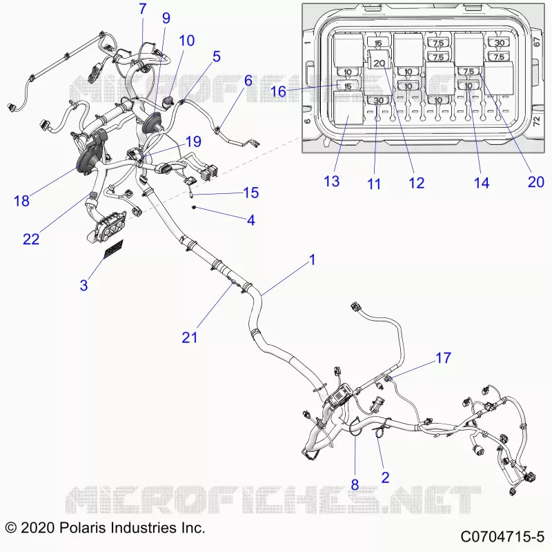 ELEKTRIC, WIRE HARNESS