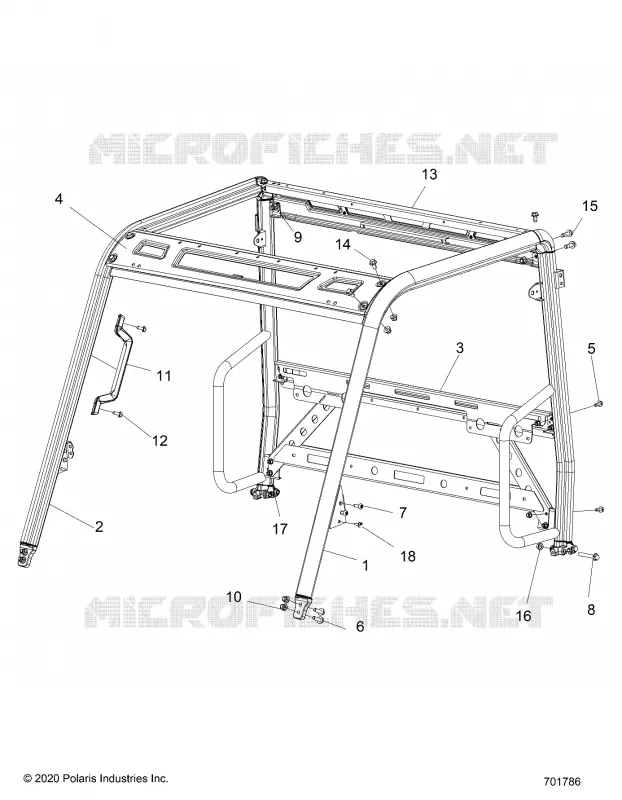 CHASSIS, CAB RAHMEN
