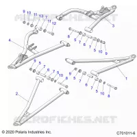 FRONT SUSPENSION CONTROL ARMS