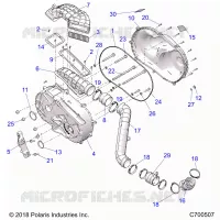 ANTRIEB, CLUTCH COVER AND DUCTING