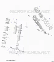 SUSPENSION, FRONT SHOCK