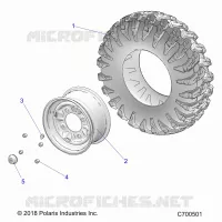 WHEELS, FRONT