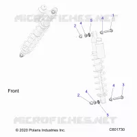 SUSPENSION, IFS SCHOCKS MNTG.