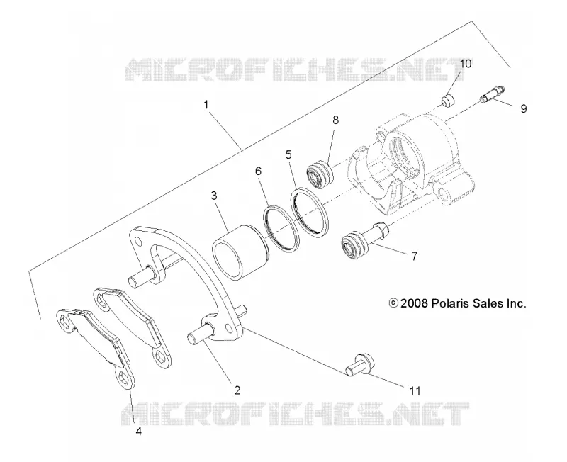 VORDERBREMSE CALIPER