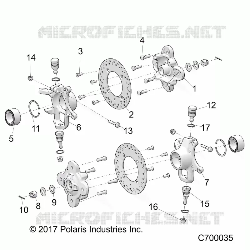 FRONT SUSPENSION HUB