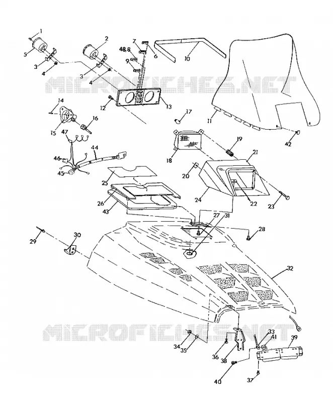 HAUBE ASSEMBLY 650 (4921312131007A)