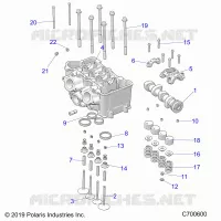 ZYLINDER HEAD AND VALVES