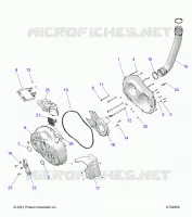 ANTRIEB, CLUTCH COVER AND DUCTING