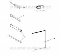 TOOL KIT ULTRA SKS 0960578, EURO ULTRA SKS E960578, AND  ULTRA RMK 0960978 (4931683168D004)