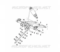 FRONT Drehmomentarm