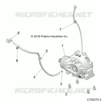 DRIVE TRAIN, FRONT GEARCASE MOUNTING
