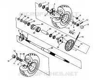 HECKANTRIEB ASSEMBLY Trail Blazer W957221 (4930363036C002)