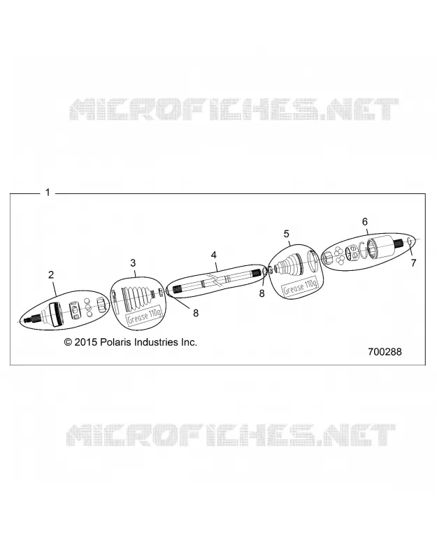 ANTRIEB, HALF SHAFT, REAR (TO 12/1/2018)