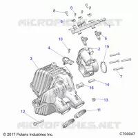 ENGINE, LUFTEINLASS MANIFOLD