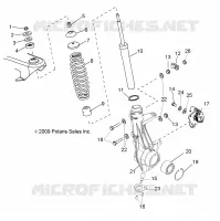 FRONT SUSPENSION STREBE