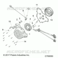 ENGINE, STATOR AND SCHWUNGRAD