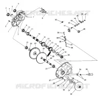 GETRIEBEGEHÄUSE ASSEMBLY Trail Blazer W947221 (4926832683C003)