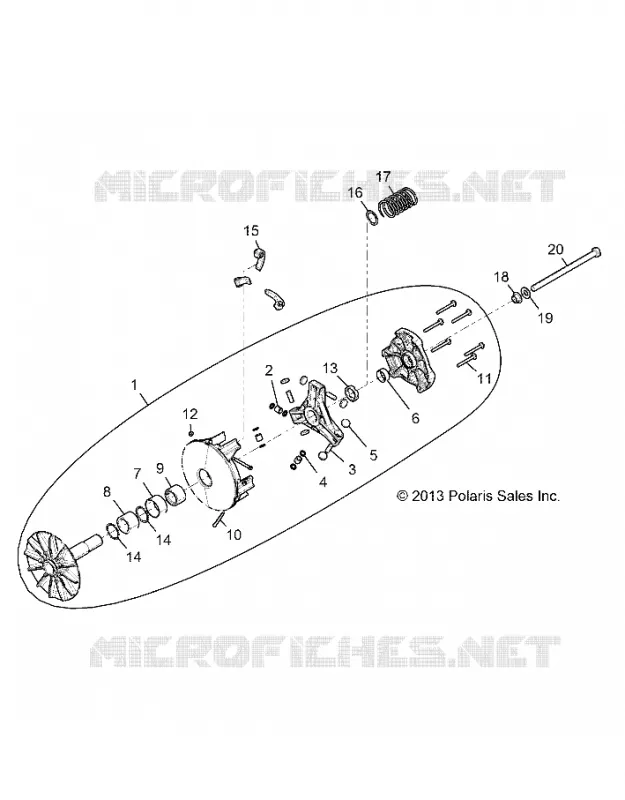 ANTRIEB, PRIMARY CLUTCH