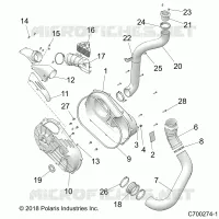 ANTRIEB, CLUTCH COVER AND DUCTING
