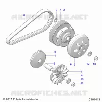 ANTRIEB, PRIMARY CLUTCH