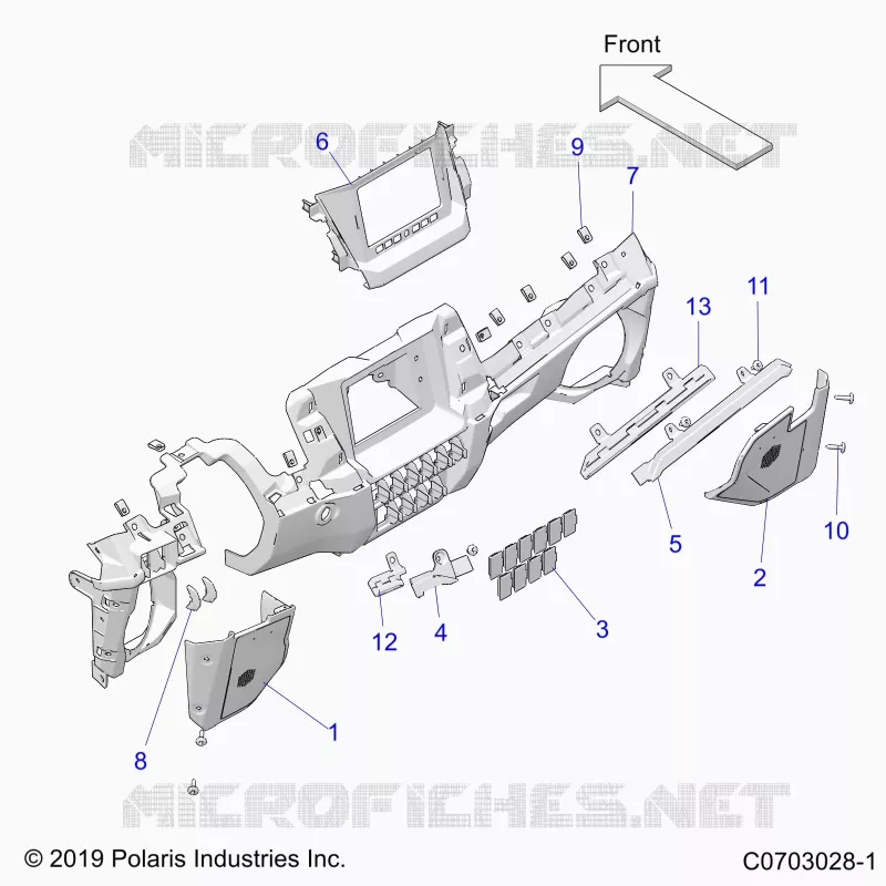 INSTRUMENTENTAFEL LOWER