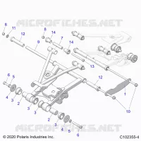 HINTERRADAUFHÃ„NGUNG CONTROL ARM MOUNTING