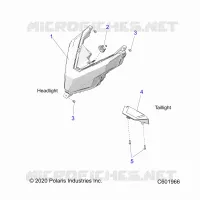 ELEKTRIC, HEADLIGHT AND TAILLIGHT