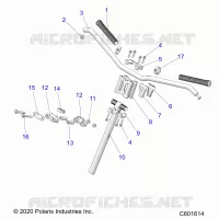 UPPER LENKEN &amp; HANDLEBAR ASM.