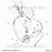MOTOR, WATERPUMP AND BYPASS