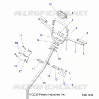 STEERING, HANDLEBAR, LENKSÃ¤ULE
