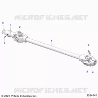 ANTRIEB, FRONT PROP SHAFT
