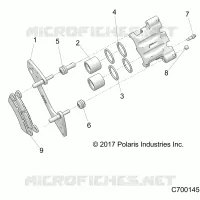 HINTERBREMSE CALIPER