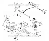 Querlenkern  4X4 400L W948140 (4926772677B009)