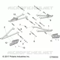 FRONT SUSPENSION CONTROL ARMS