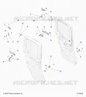 DOORS, REAR, MOUNTING