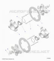 SUSPENSION, HECKTRÃ¤GER AND HUB