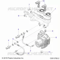 BRAKES, MASTER CYLINDER AND ABS MODULE
