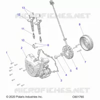 ELEKTRIC, IGNITION SYSTEM, W/STATOR COVER