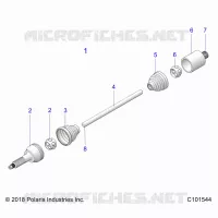DRIVE TRAIN, DRIVE HINTERWELLE