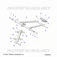 SUSPENSION, FRONT DREHMOMENTARM