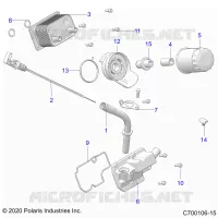 ENGINE, DIPSTICK &amp; OIL FILTER