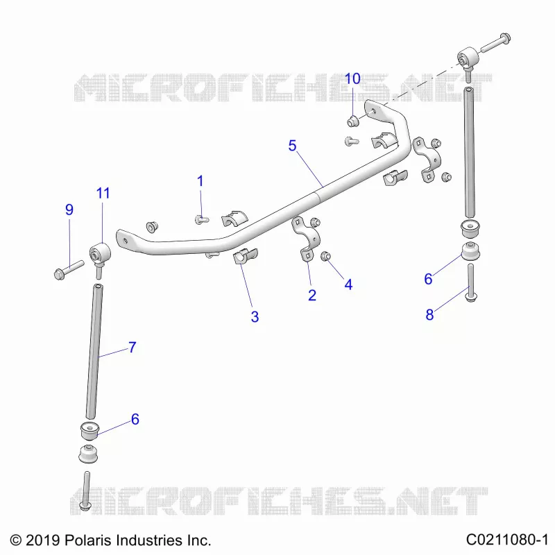 SUSPENSION, STABILISATORSTANGE