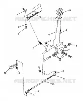 VERSCHIEBUNG LINKAGE Trail Boss W968527 (4935883588C001)