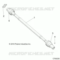ANTRIEB, REAR PROP SHAFT