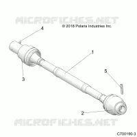 DRIVE TRAIN, FRONT KARDANWELLE