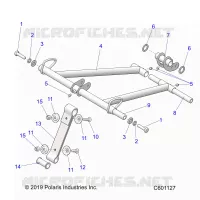 SUSPENSION, FRONT DREHMOMENTARM