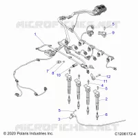 ELEKTRIC, WIRE HARNESS, ENGINE